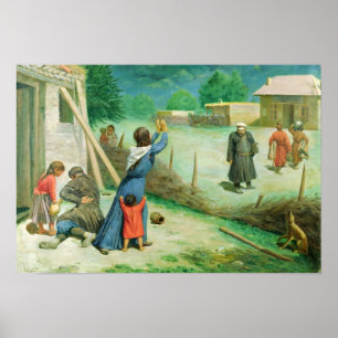 Poster Collection moyenne, 1891