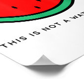 Poster Collection Palestine 'This is not a Watermelon' (Coin)