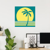 Poster collection palm (Bureau à domicile)