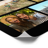Poster Collection photo moderne personnalisée 22 (Coin)