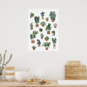 Poster Collection plante 6 (Cuisine)