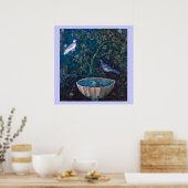 POSTER COLLECTION POMPEI / COLOMBES DANS LE JARDIN (Cuisine)