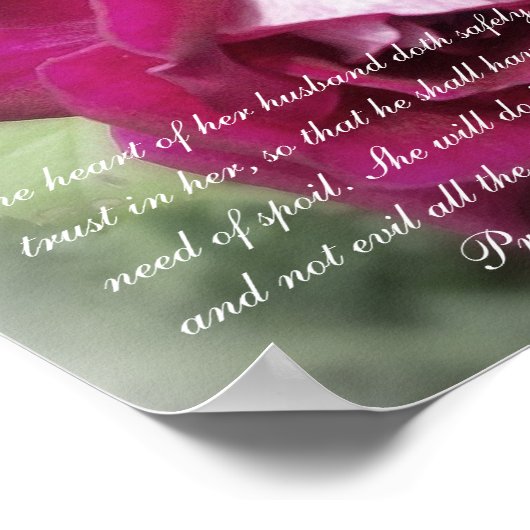 Poster Collection Proverbs 31~ Pro 31:11-12 (Coin)