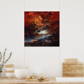 Poster Collection science-fiction : hommage à John Berkey (Cuisine)