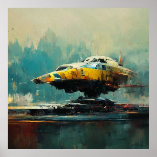 Poster Collection science-fiction : hommage à John Berkey (Devant)