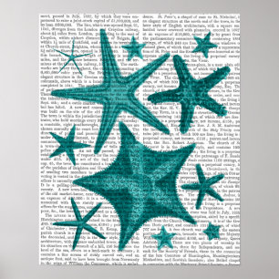 Poster Collection Starfish verte