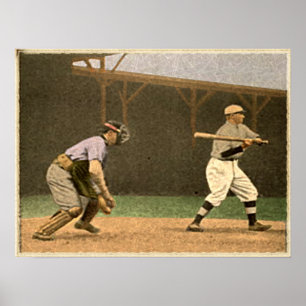 Poster Collection vintage de base-ball