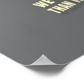 Poster College : Boire plus avant 9h (Coin)