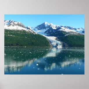 Poster College Fjord I Photographie de l'Alaska Belle