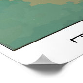 Poster College Girl Texting, MERCI (Coin)