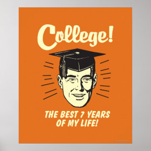 Poster Collège : Les 7 Meilleures Années De Ma Vie