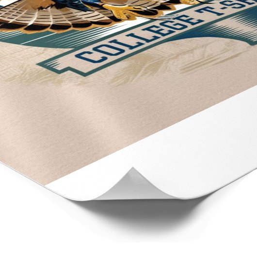 Poster College : Logo Hawk (Coin)