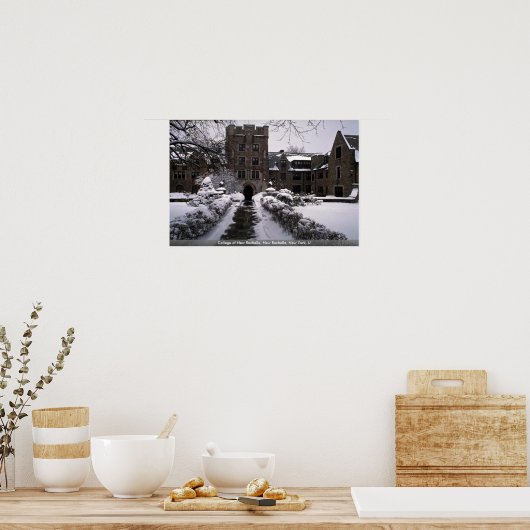 Poster College of New Rochelle, New Rochelle, New York, U (Cuisine)