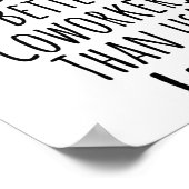 Poster collègue, collègue, adieu, bonne chance T-shirt (Coin)