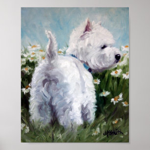 Poster Coller les marguerites