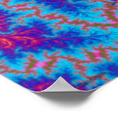 Poster Colliant Dweeb Ballz psychédélique (Coin)