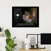 Poster CollidingGalaxies-1997-34a (Bureau à domicile)