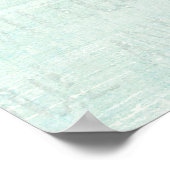 POSTER COLLIE COLORÉE ET OISEAU BLEU (Coin)