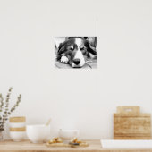 POSTER COLLIE FRONTALIÈRE (Cuisine)