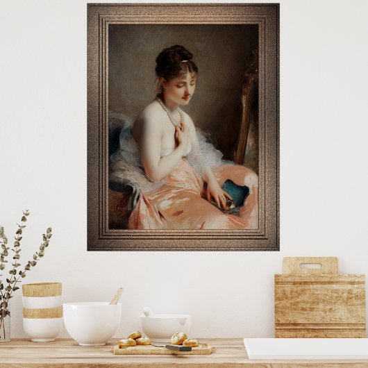 Poster Collier de perles par Charles Chaplin (Cuisine)