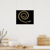 Poster Collier de serpent, 1844 (Cuisine)