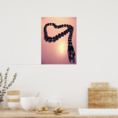 Poster Collier En Forme De Coeur (Cuisine)
