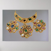 Poster Collier en forme de croissant avec pendentif (Devant)