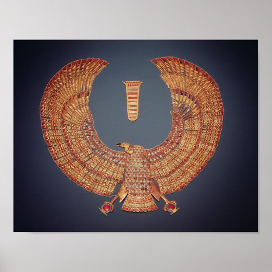 Poster Collier sous forme de déesse vautours (Devant)