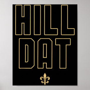 Poster Colline Dat Nouvelle-Orléans Louisiane Tout le mon
