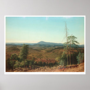 Poster Colline de Mokelumne, le comté de Calaveras, CA