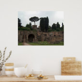Poster Colline de Palatine à Rome, Italie (Cuisine)