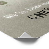 POSTER COLLINE DE POULET (Coin)