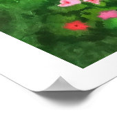 Poster Colline des fleurs (Coin)