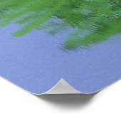 Poster Colline et ruisseau (Coin)