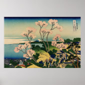 Poster Colline Goten-yama, Shinagawa sur le Tōkaidō. (Devant)
