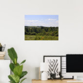 Poster Collines de Pennsylvanie (Bureau à domicile)