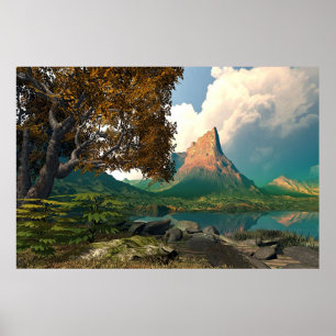Poster Collines d'or