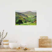 Poster Collines - Laguna Canyon Hiver (Cuisine)