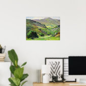 Poster Collines - Laguna Canyon Hiver (Bureau à domicile)