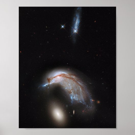Poster Colliser les Galaxies (Devant)