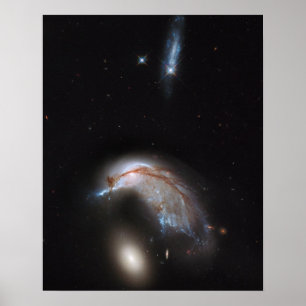 Poster Colliser les Galaxies