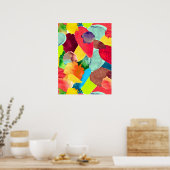 Poster Collision de couleurs 5 (Cuisine)