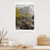Poster Colmar (France), Petite Venise (Cuisine)
