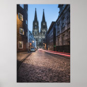 Poster Cologne Allemagne (Devant)