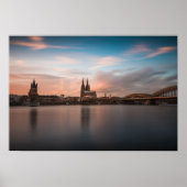 Poster Cologne Allemagne (Devant)