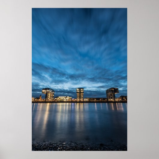 Poster Cologne Allemagne (Devant)