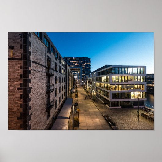 Poster Cologne Allemagne (Devant)