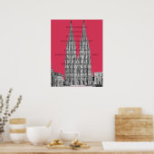 Poster Cologne Cologne Loi fondamentale de Cologne (Cuisine)