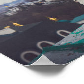 Poster colombe blanche au monastère orthodoxe à Kiev (Coin)