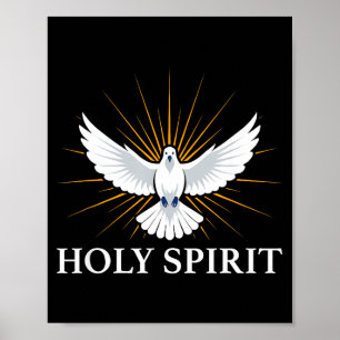 Poster Colombe Saint-Esprit Symbole Spirituel Biblique Ch